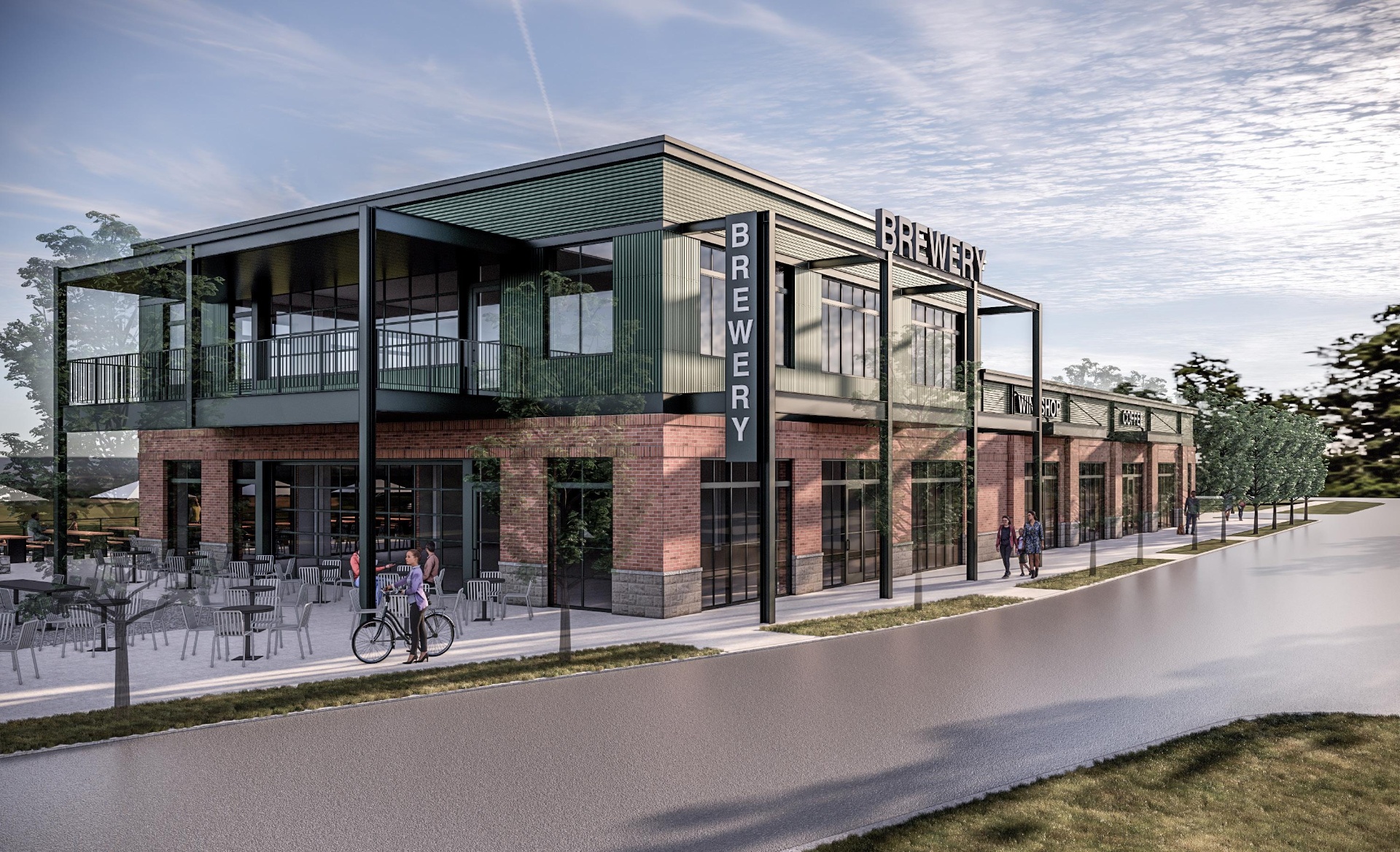 Building A — Exterior Overview
