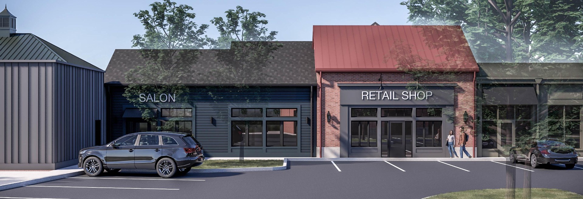 Building B — Rear Elevation